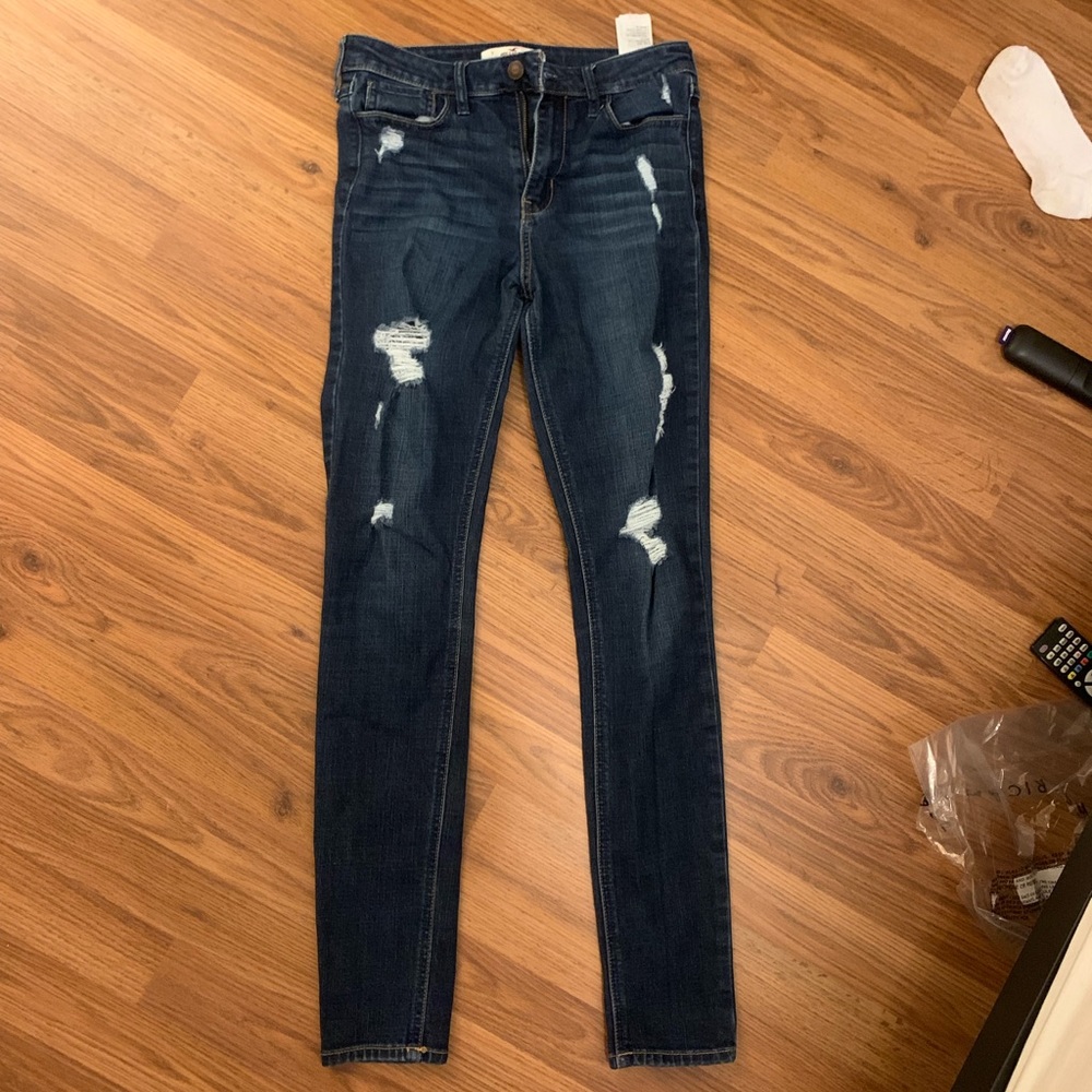 Hollister distressed jeans